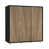 Black/Oak