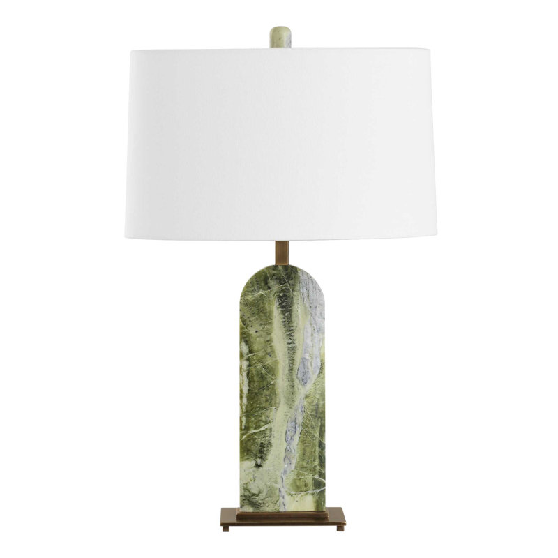  Moorea Green Marble Table Lamp