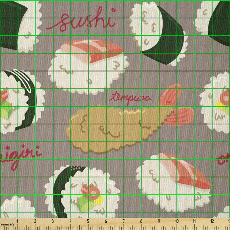 Cran Sushi Multi-Purpose Fabric