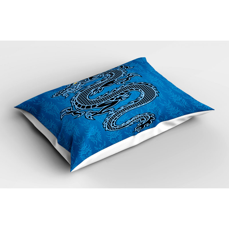 Dragon Polyester Sham Set, Twin