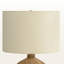Lampe de table à abat-jour brun en rotin et beige Laurien, H 22,29 po x l 13,88 po x P 13,72 po-1675706608