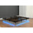 Led Lights King Size Bed - Metal, 9 Heavy-duty Steel Support Legs, Modern Metal Frame Lights, No Box Spring Requirement