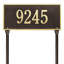 Hartford 1-Line Lawn Address Sign-343027838-343027835