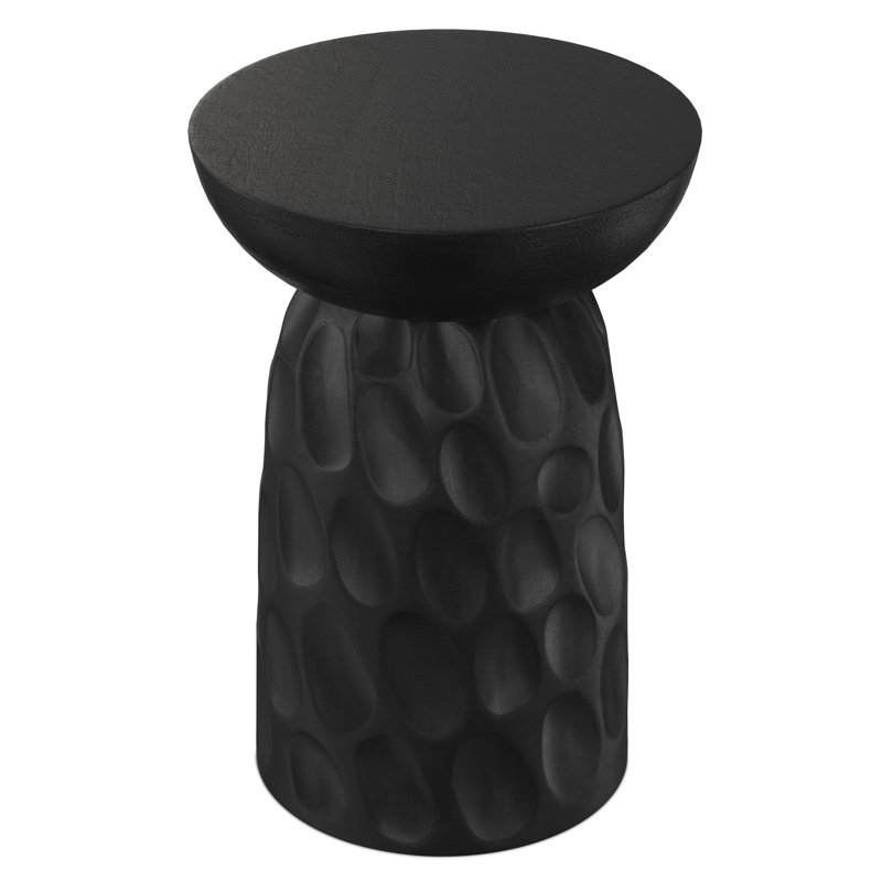 Table d'appoint en bois de manguier massif de 13 po Benedetti