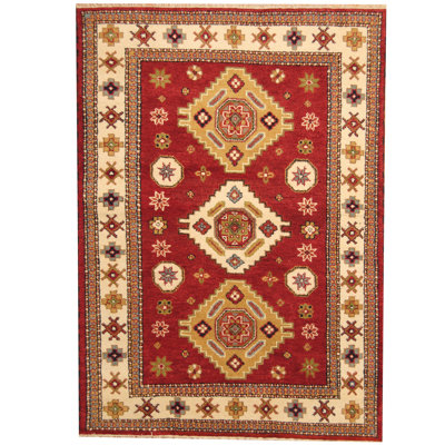 Perea Wool Geometric Indoor Rug