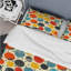 Ensemble de housse de couette à pois orange et vert III-109146795