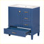 Ensemble d'armoire de salle de bain moderne avec évier-105352965