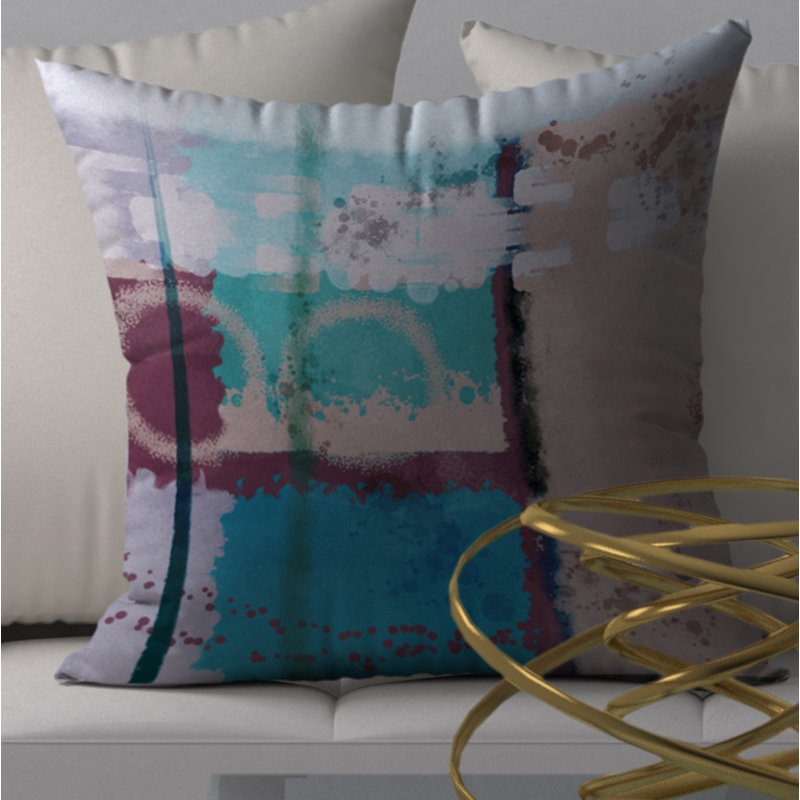 Housse de coussin carrée/insert, 20 po X 20 po