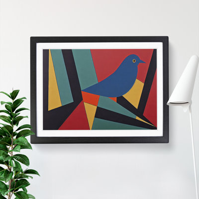 Dove Bird Abstract Vol.4 - Single Picture Frame Print