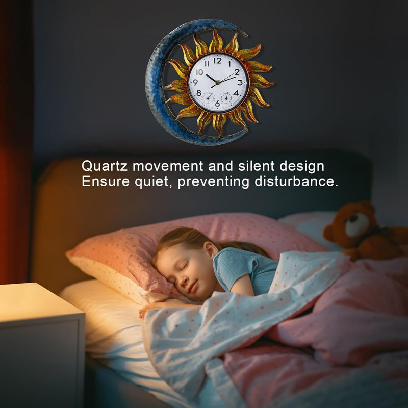 Horloge d'extérieur Sun and Moon