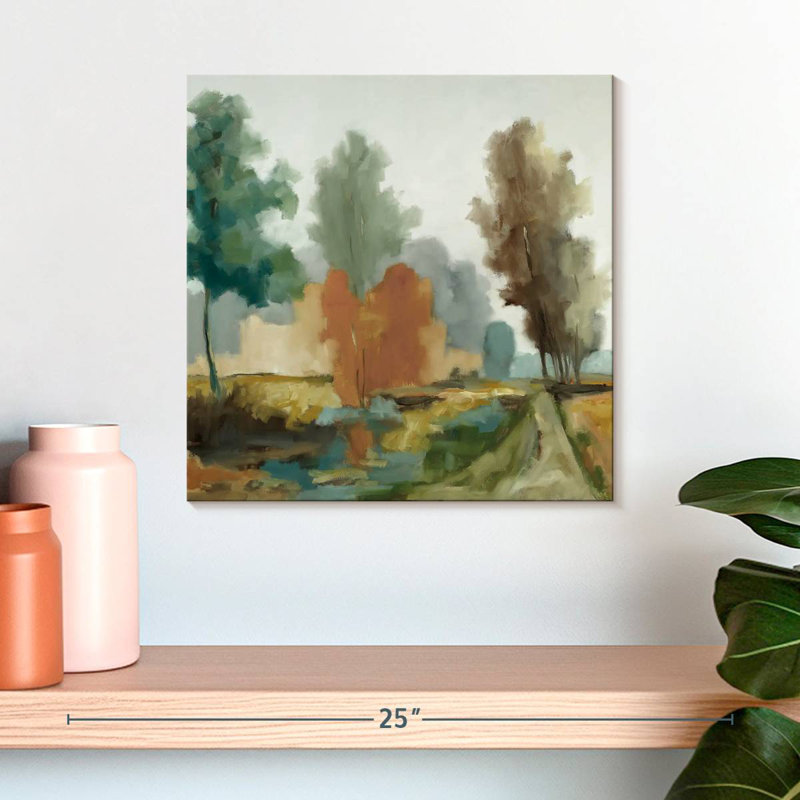 Off The Beaten Path, 16" H x 16" W
