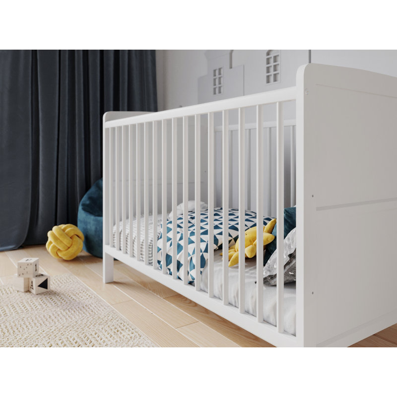 Arpad 3 Cot Bed, White