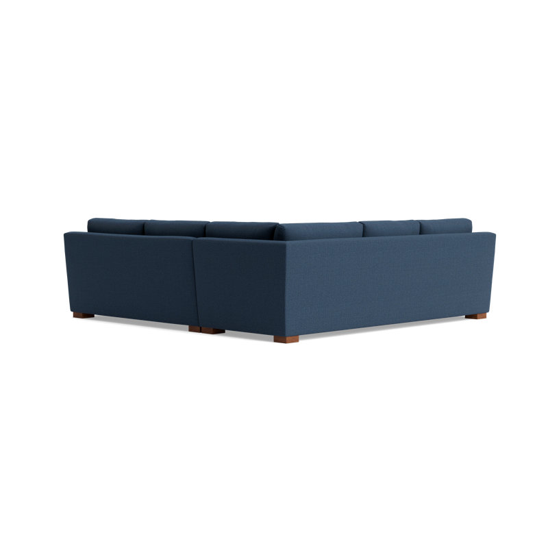 Catalina Corner Sectional, Performance Weave - Navy, Left Hand Facing