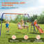 Ebern Designs Metal Swing Seat