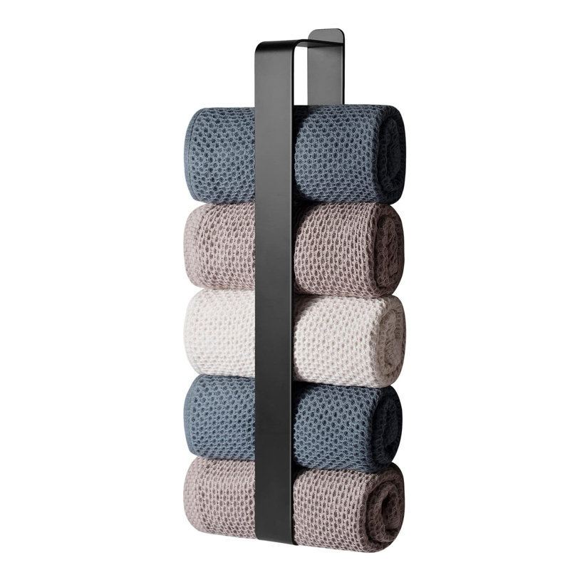 Giolla Towel Rack, Matte Black