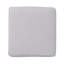 Profitez du plein air avec le salon - Gris + argent, acier inoxydable et fer, imperméable, 16,62 po de largeur pour la détente en plein air + fer, tissu hydrofuge,