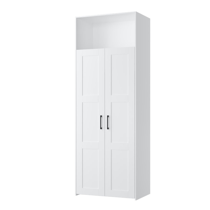 Grande armoire de rangement pour garage avec portes doubles H 86,6 po x l 31,5 po x P 19,7 po
