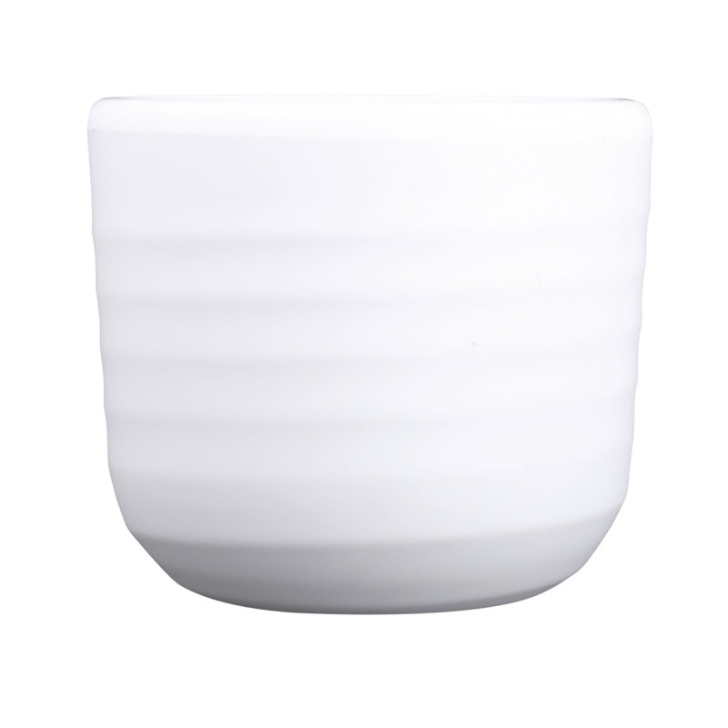 Tasse à expresso en mélamine Zen, Blanc
