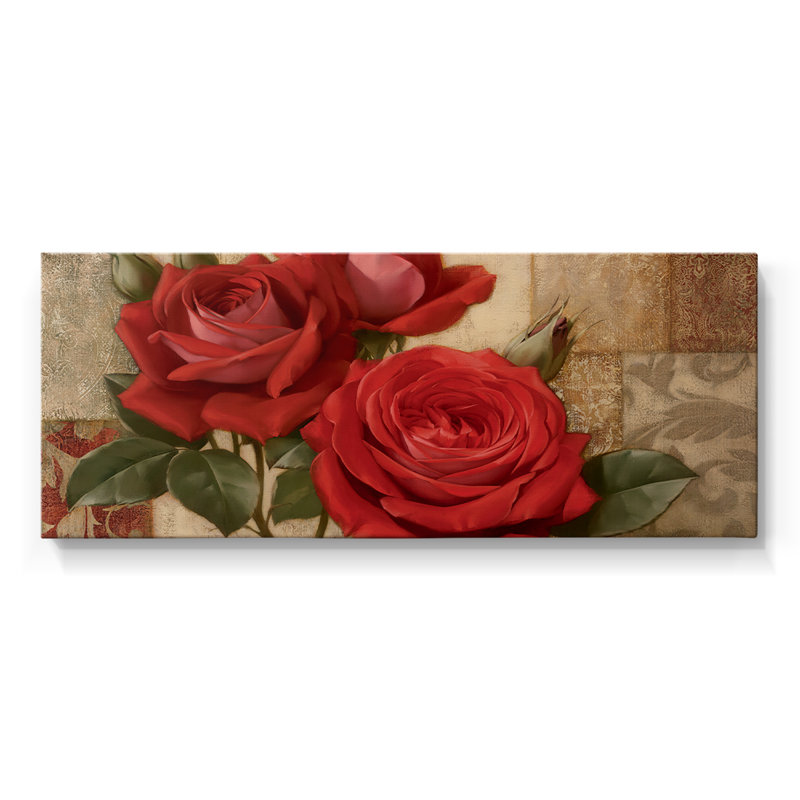 Cadeau d'été I - Toile tendue avec châssis - Prêt à accrocher, H 12 po x l 30 po