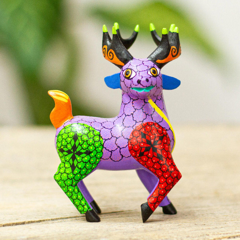 Edger Animals Figurines & Sculptures, Purple/Red