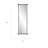 Cassin Metal Rectangle Mirror