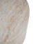 Table d'appoint en béton léger Travertine