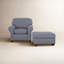 Fauteuil et repose-pieds Ornella-108897928