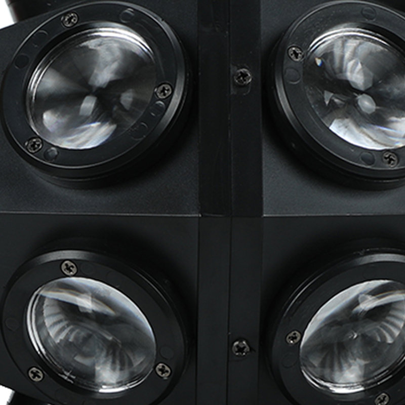 Lumière de lavage de scène disco à DEL 12 lumières RVB Saco