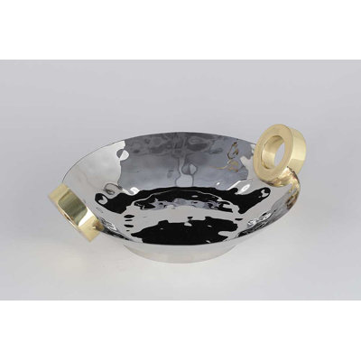 Handmade Stainless Steel Decorative Bowl 1