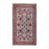 Fine Vibrance One-of-a-Kind 3' 2" x 5' 5" Hand Knotted Area Rug