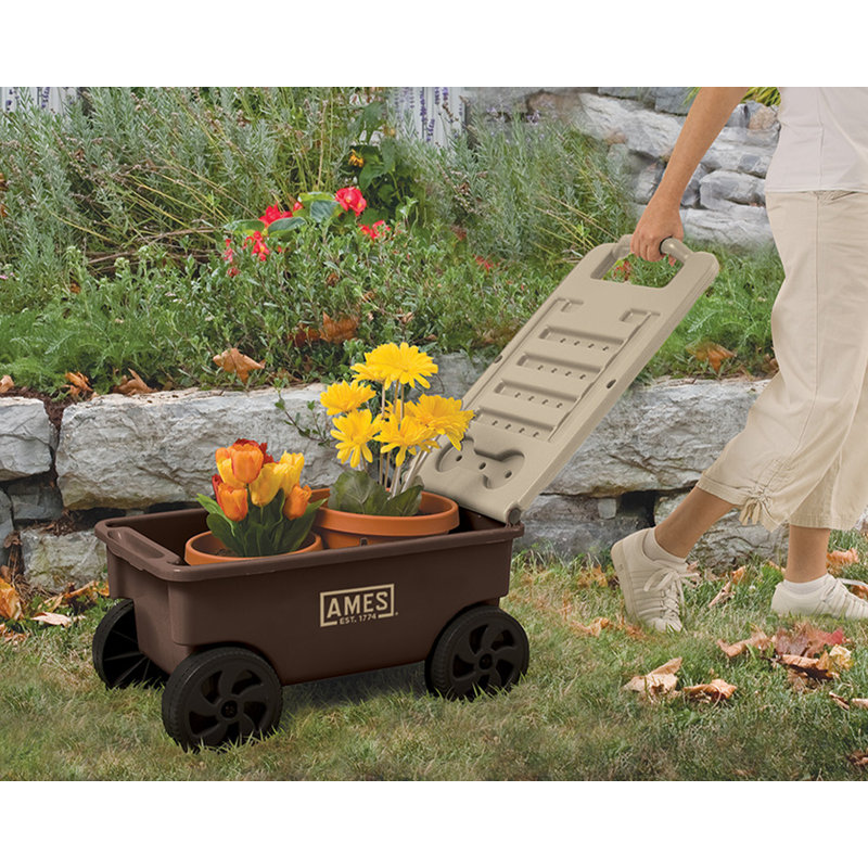 14'' H x 15'' W Utility Cart with Wheels