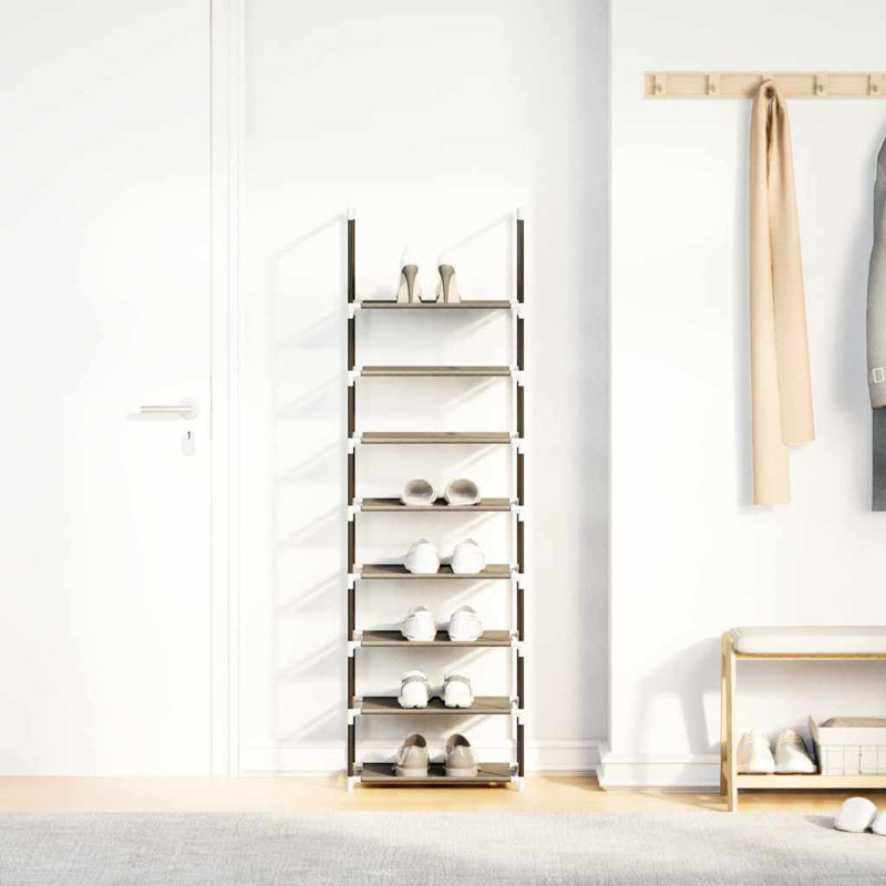 8 Pair Shoe Rack