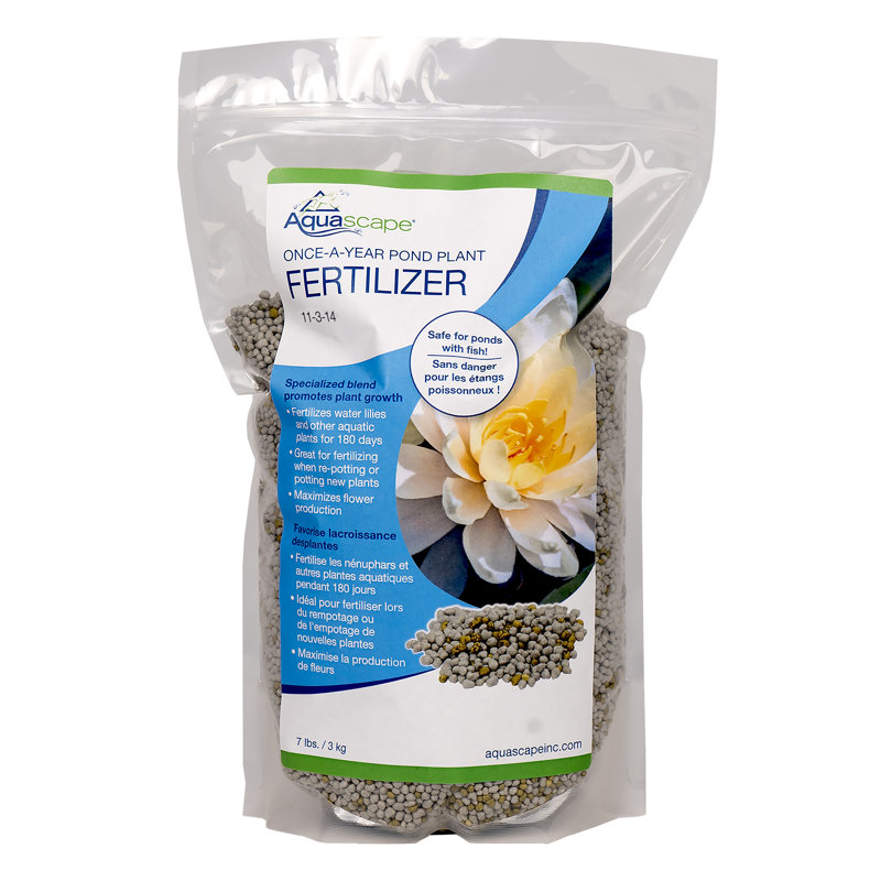 Aquacape Once-A-Year Pond Plant Fertilizer, Granular, 7 Lb / 3.18 Kg, 89014