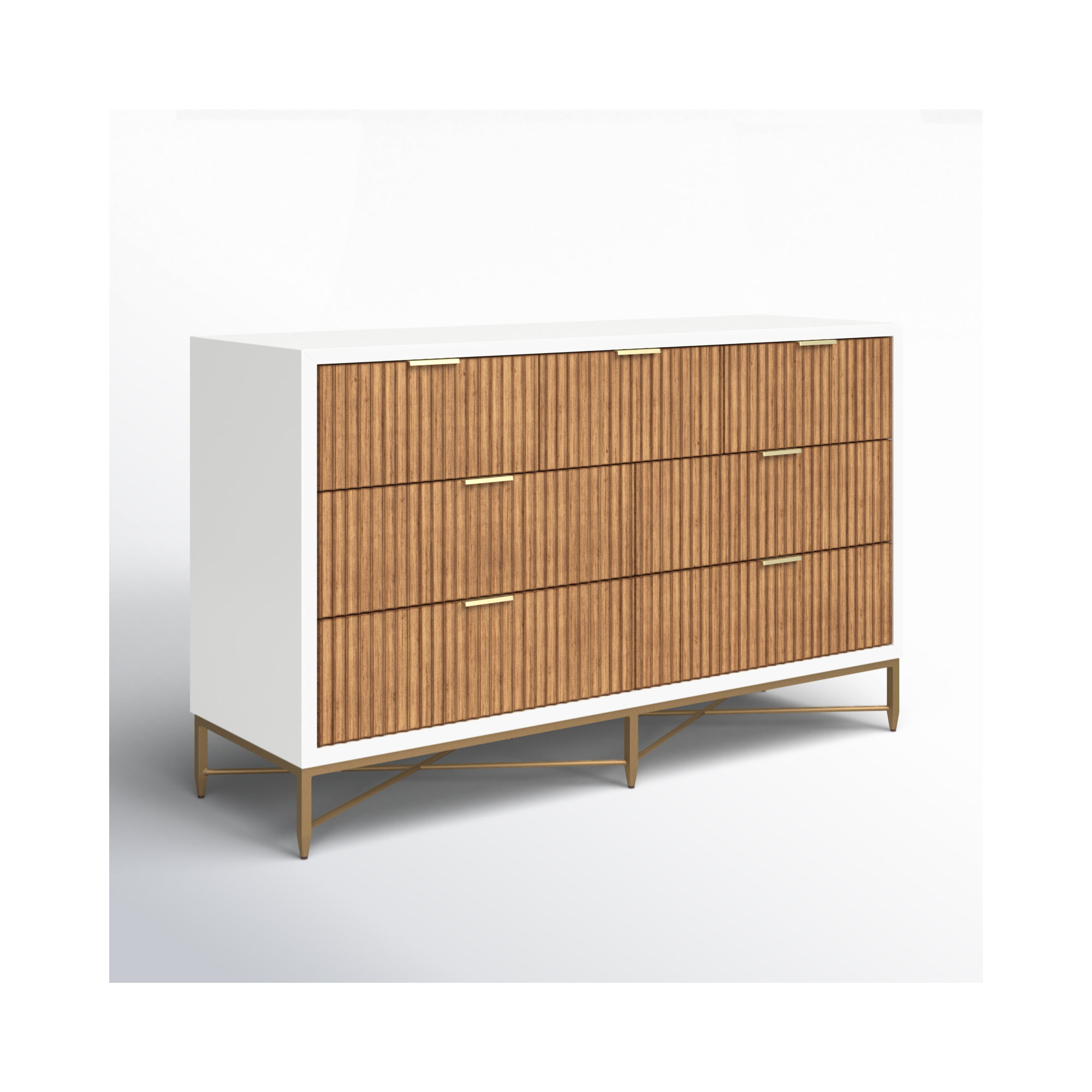 Babette 7 - Drawer Dresser, White