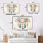 Teal Dreamcatcher Vintage Whispers - Ensemble de décoration murale spirituelle en métal