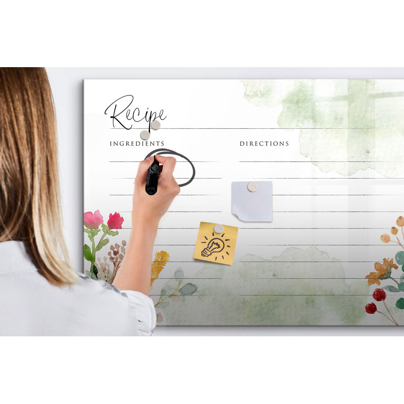 Magnetic Glass Dry Erase Board