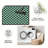 Forest Emerald Green Lattice carpet-easy to clean, machine-washable, soft and comfortable; suitable for door mats, kitchens, living rooms, bedrooms, corridors, and laundry areas. Easy to clean, durable carpet for home decoration.-129765174