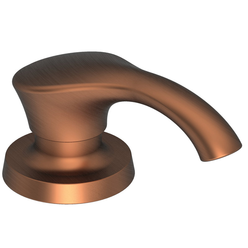 Vespera Soap or Lotion Dispenser, Antique Copper