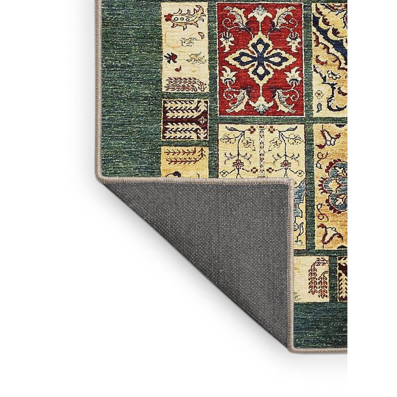 Tapis abstrait à motif abstrait moderne, Rectangle 5 pi x 8 pi
