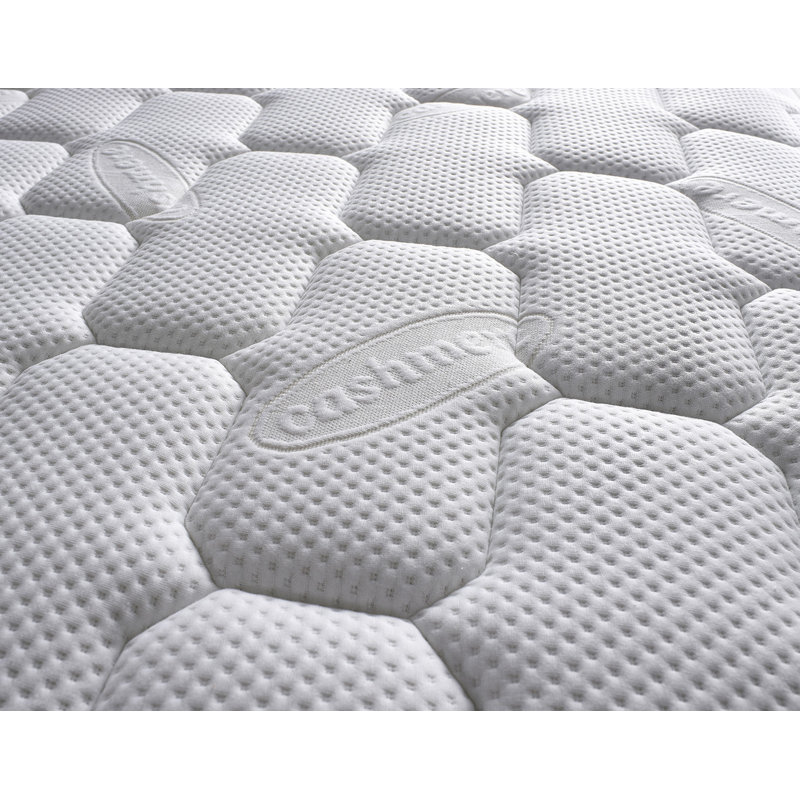 3500 Sovereign 28cm Pocket Sprung Memory Foam Quilted Mattress with Edge Support, Single (3')