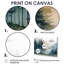 Morning Fog Pine Tree Mountain Trail - ensemble de reproductions d'art mural pin-283351706-283351703-283351701