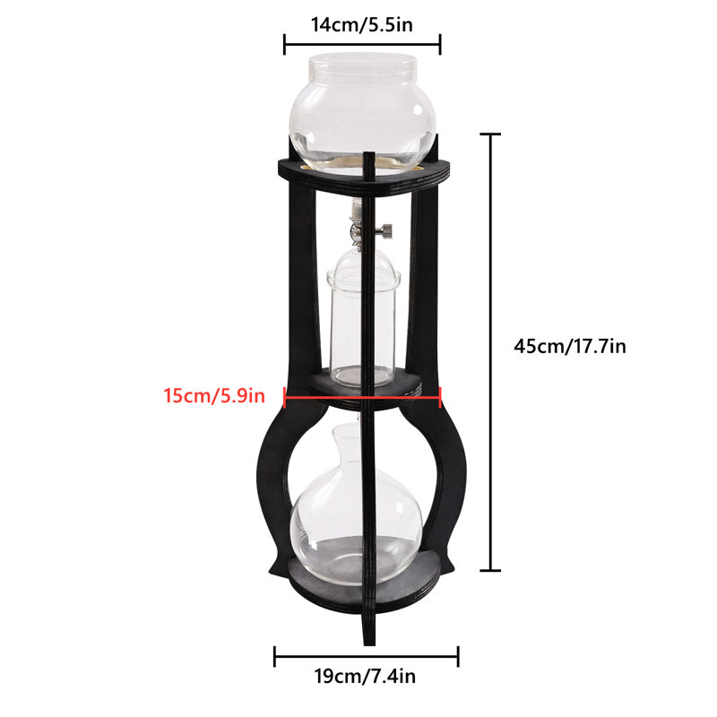 Cafetière glacée 6 à 8 tasses, gris