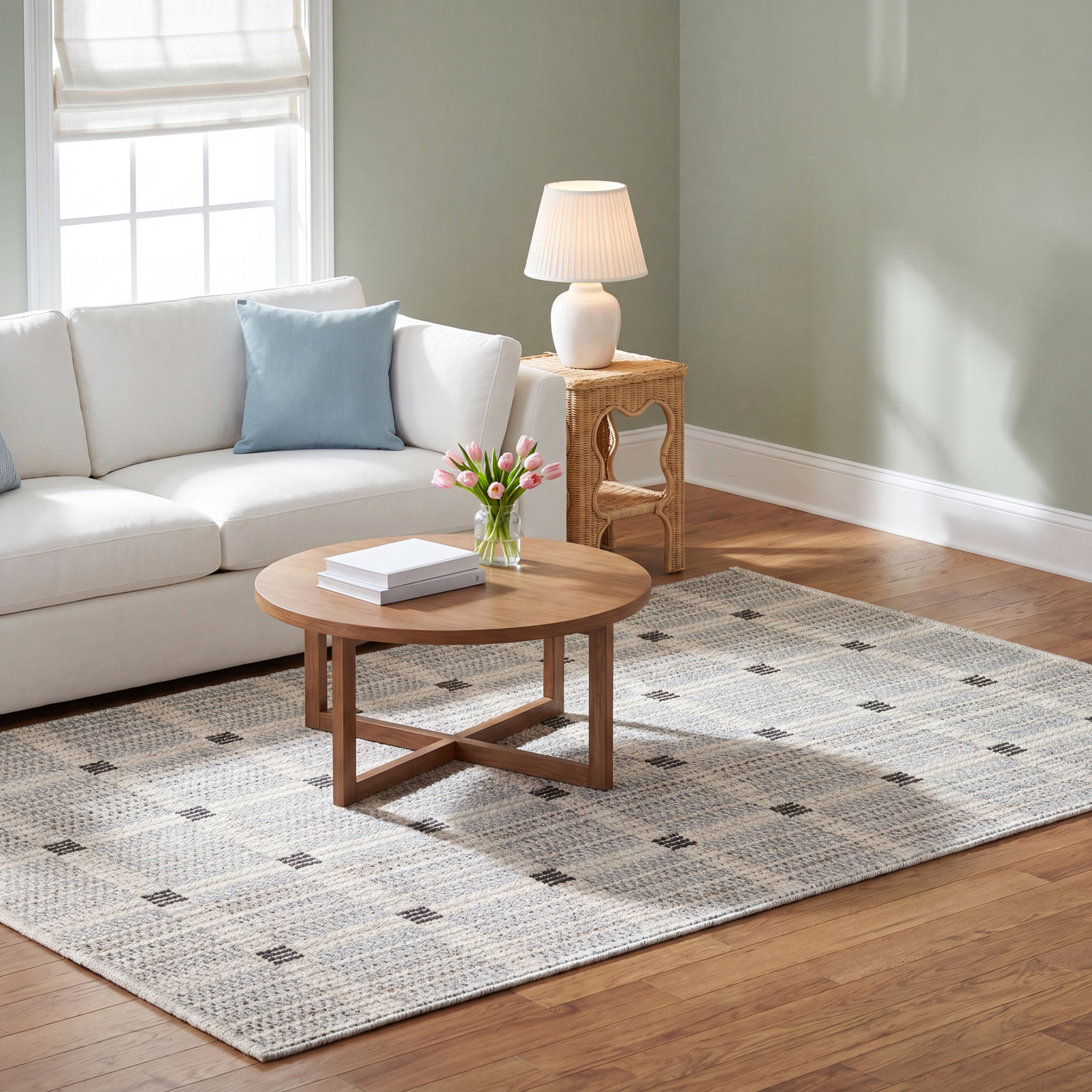 Irela Geometric Outdoor Rug, Rectangle 7'10" x 9'10"