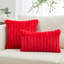 Housse et insert de coussin rectangulaire en fausse fourrure-1570037578