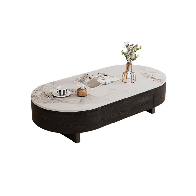Table basse moderne avec tiroirs de rangement