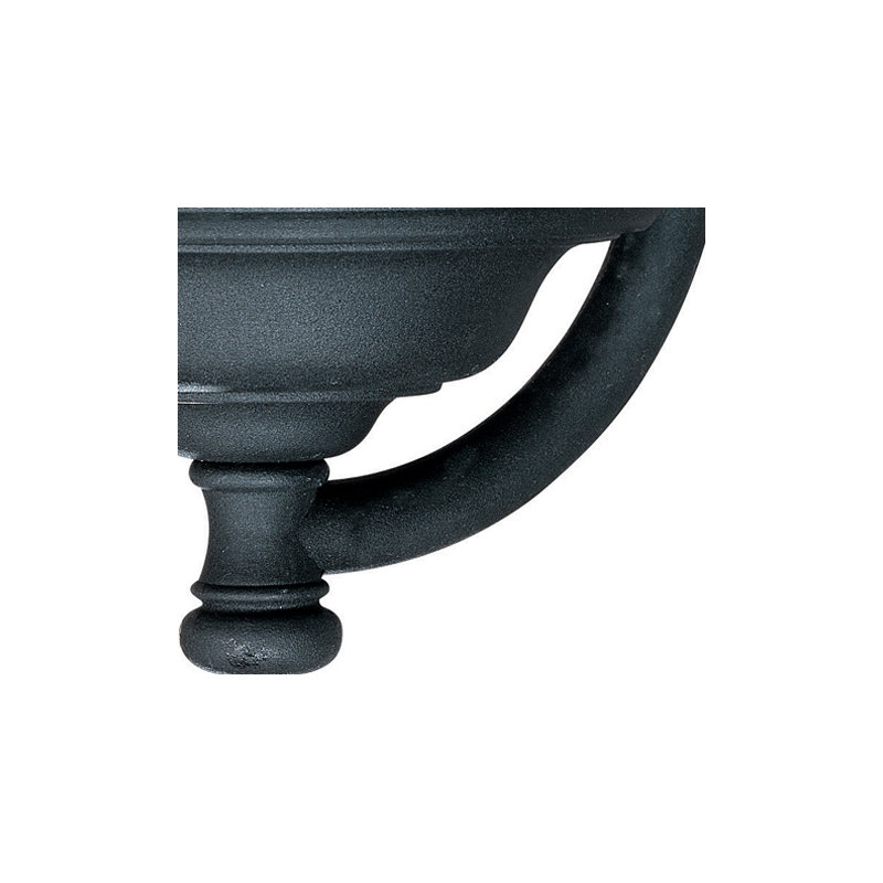 Devizes Aluminum Wall Light, Black