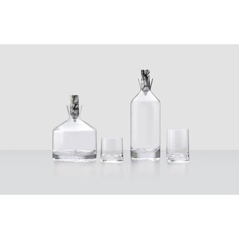 Alba Whiskey Lead Free Crystal Glasses, 13.25 Oz