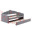 Lit de jour simple tapissier avec lit gigogne et port USB-2109601409