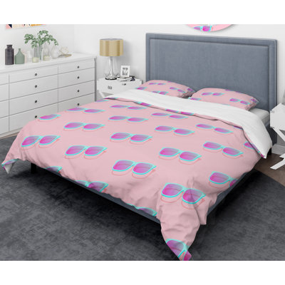 Modern & Contemporary Twill Geometric Shapes Duvet Cover