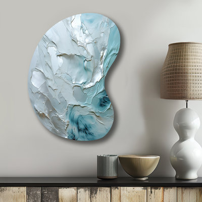 Leta - Abstract Landscapes Boom Shape Metal Wall Sculpture